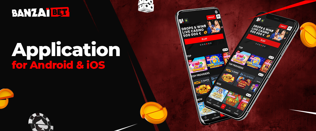 Download Banzai Bet mobile app for Android or iOS
