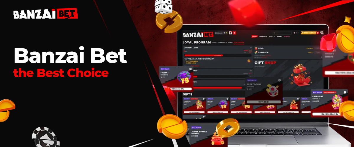 Benefits of Banzai Bet online casino for Indian users
