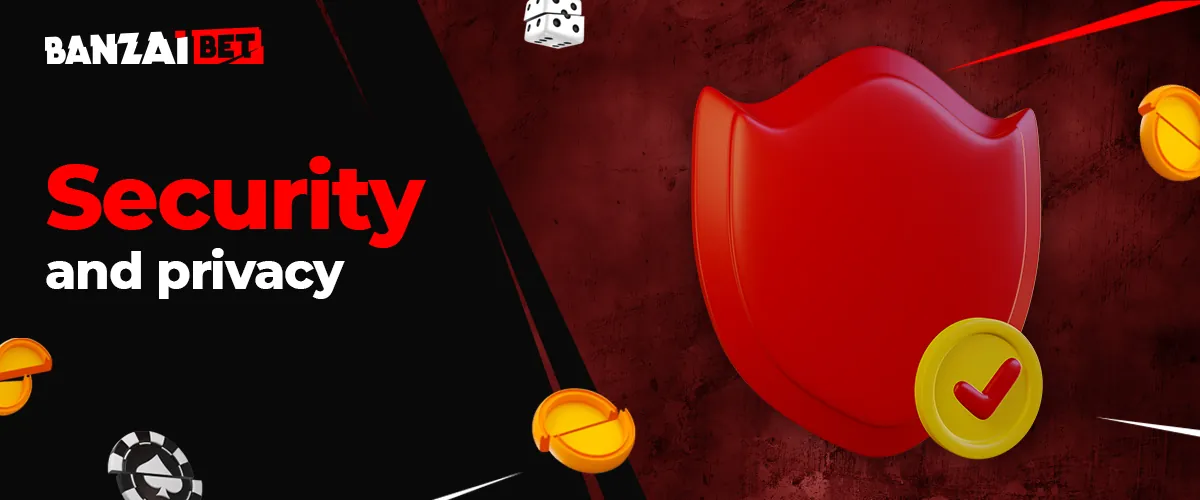 Security and privacy platform of Banzai Bet online casino India